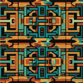 Map of Pyramids Mural Wallpaper - pure wallpaper artwork