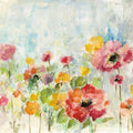 Summer Rain Floral Mural Wallpaper - pure wallpaper artwork