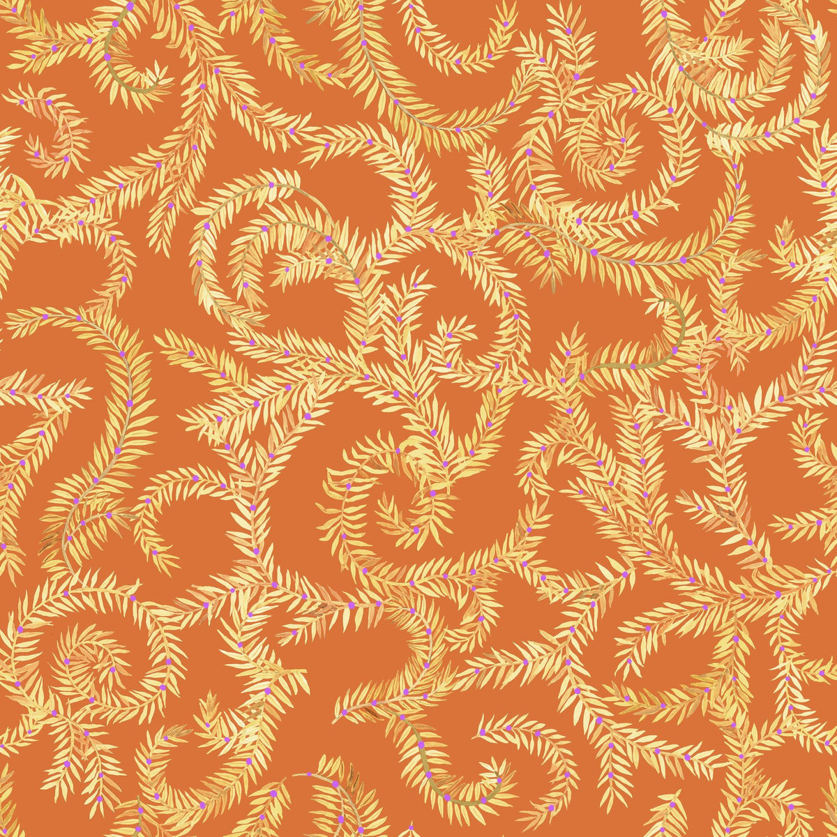 Olive Tree, Pumpkin Mural Wallpaper - pure wallpaper artwork