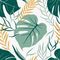 Tropic Monstera Mural Wallpaper - pure wallpaper artwork