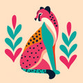 Safari Cat III Mural Wallpaper - pure wallpaper artwork