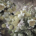 Vanilla Blooms Mural Wallpaper - pure wallpaper artwork