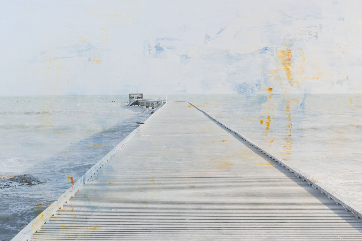 Pier I Mural Wallpaper - pure wallpaper artwork
