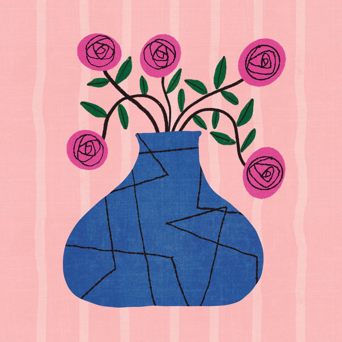 Still Blooms I Mural Wallpaper - pure wallpaper artwork