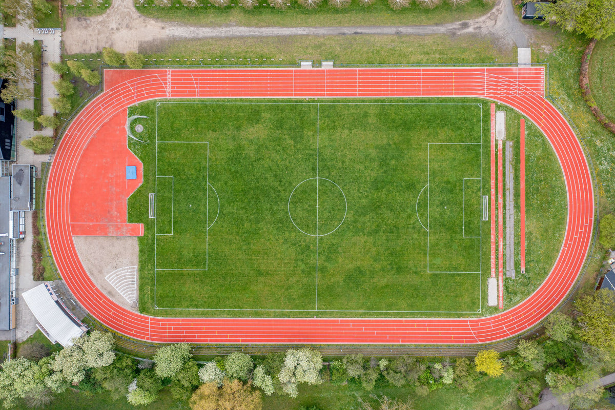 Track and Field Mural Wallpaper - pure wallpaper artwork