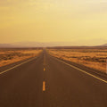 Sunset Highway Mural Wallpaper - Red Tone - pure wallpaper artwork