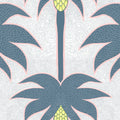 Graphic Palms, Teal Mural Wallpaper - pure wallpaper artwork