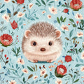 Hello Hedgehog Mural Wallpaper - pure wallpaper artwork