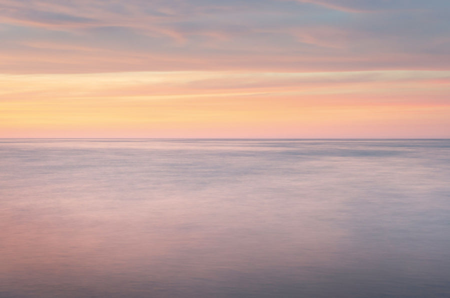 Whitefish Sunset Mural Wallpaper