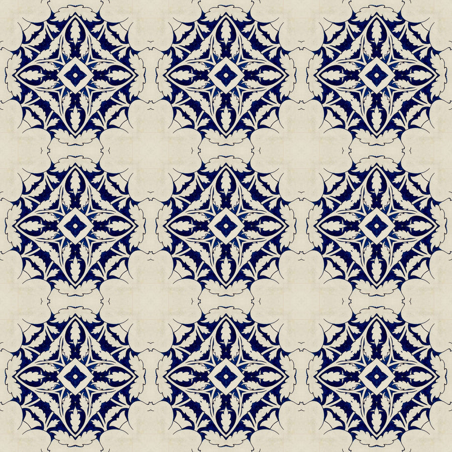 Nara Tile Mural Wallpaper