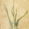 Vintage Tulip in Glass Vase Mural Wallpaper - pure wallpaper artwork