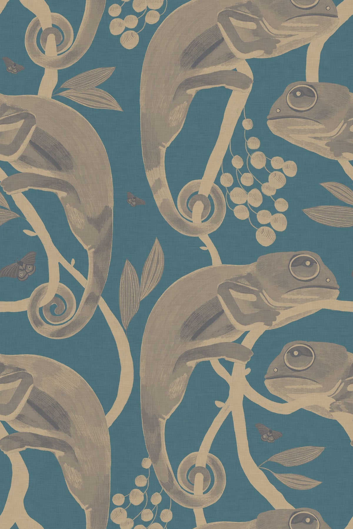 Chamelion Bronze Mural Wallpaper - pure wallpaper artwork
