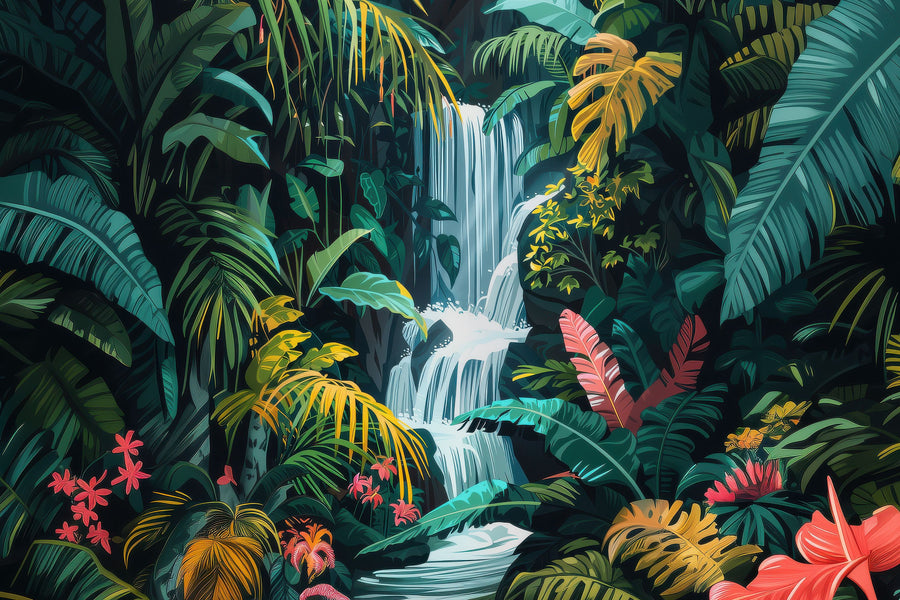 Travel Costa Rica Mural Wallpaper
