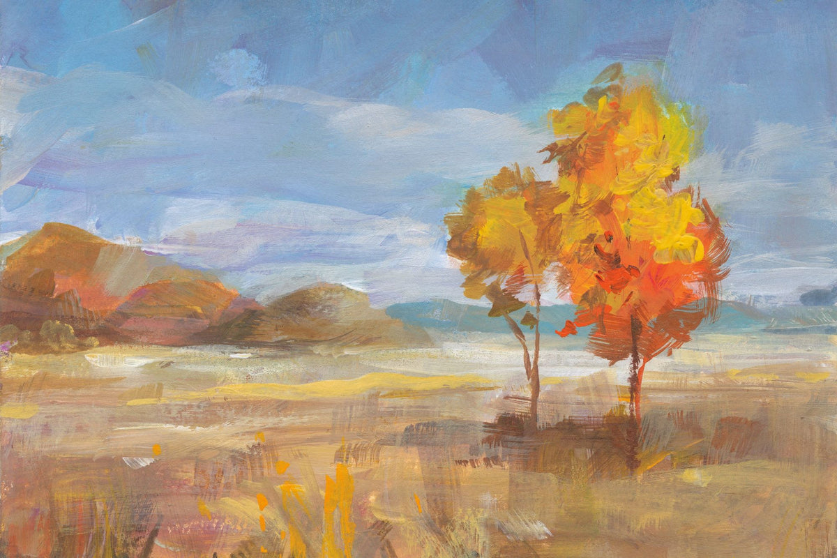 Aspen in Autumn Mural Wallpaper - pure wallpaper artwork