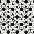 Botanical Black Mural Wallpaper - pure wallpaper artwork