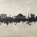 Lilongwe Malawi Skyline Concrete Mural Wallpaper - pure wallpaper artwork