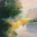 White Oak Pond Mural Wallpaper - pure wallpaper artwork