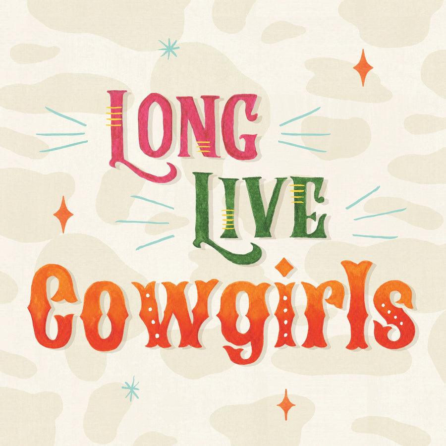 Cowgirl Club V Mural Wallpaper