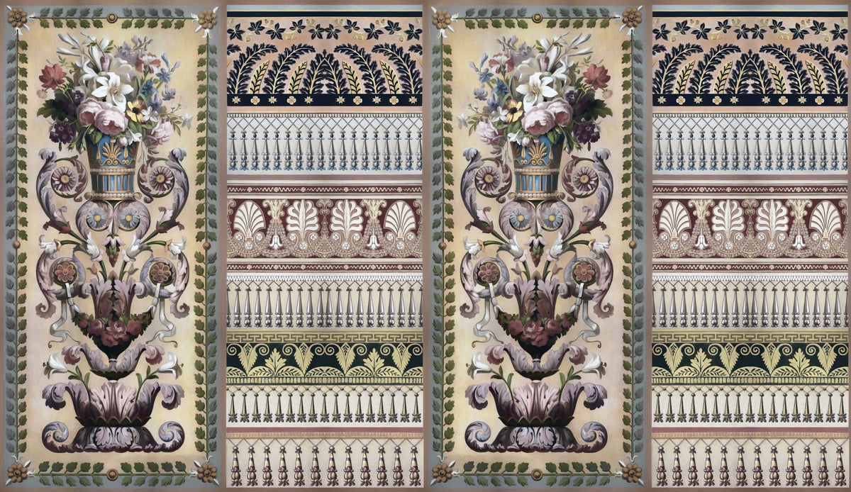Flower Mountain, Multi Mural Wallpaper - pure wallpaper artwork