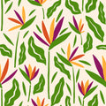 Horned Tulips Mural Wallpaper - pure wallpaper artwork