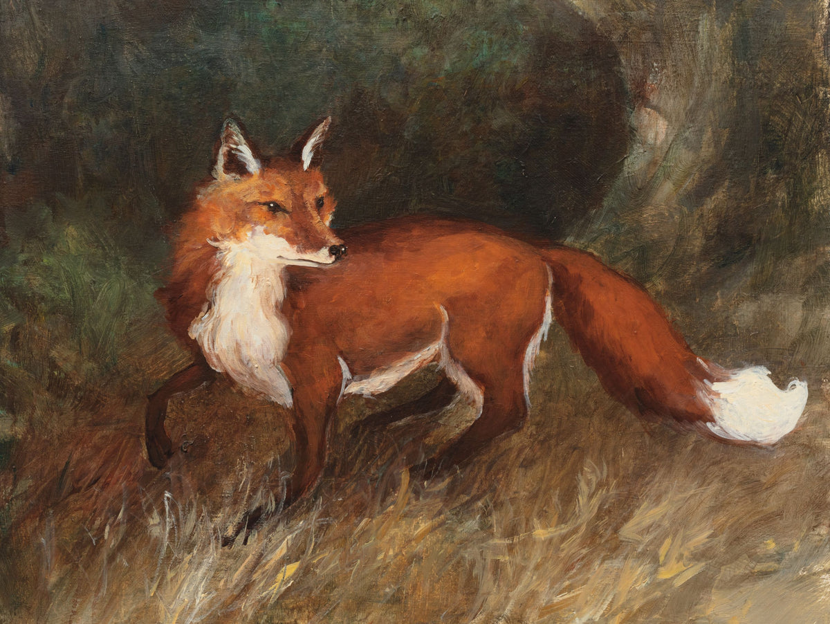 Forest Fox Mural Wallpaper - pure wallpaper artwork