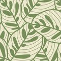 Leaf Lines Mural Wallpaper - pure wallpaper artwork