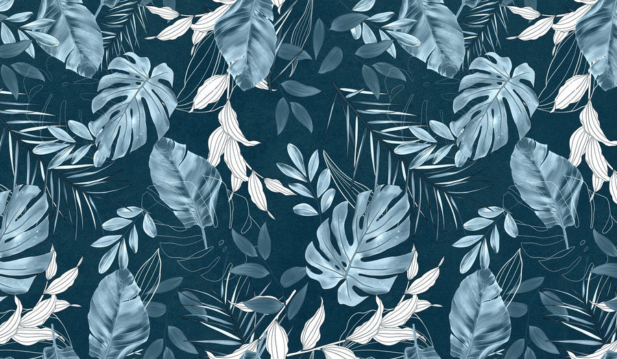 Tropical Wallpaper Mural – Jungle Wall Mural – Fall Winds Ahead printable artwork