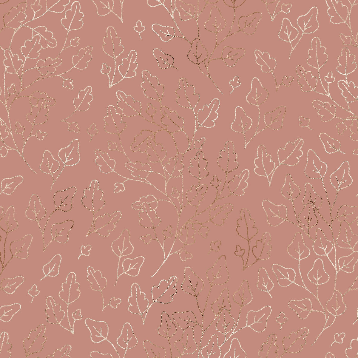 Shimmering Leaves Mural Wallpaper - pure wallpaper artwork
