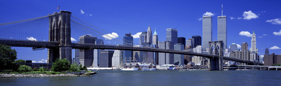 Brooklyn Panorama Mural Wallpaper