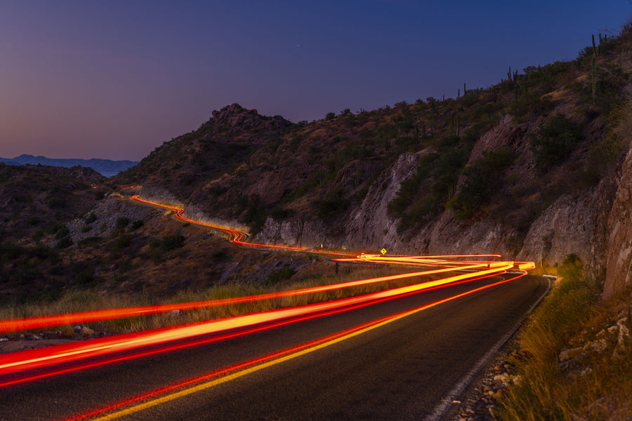Baja Highway Mural Wallpaper