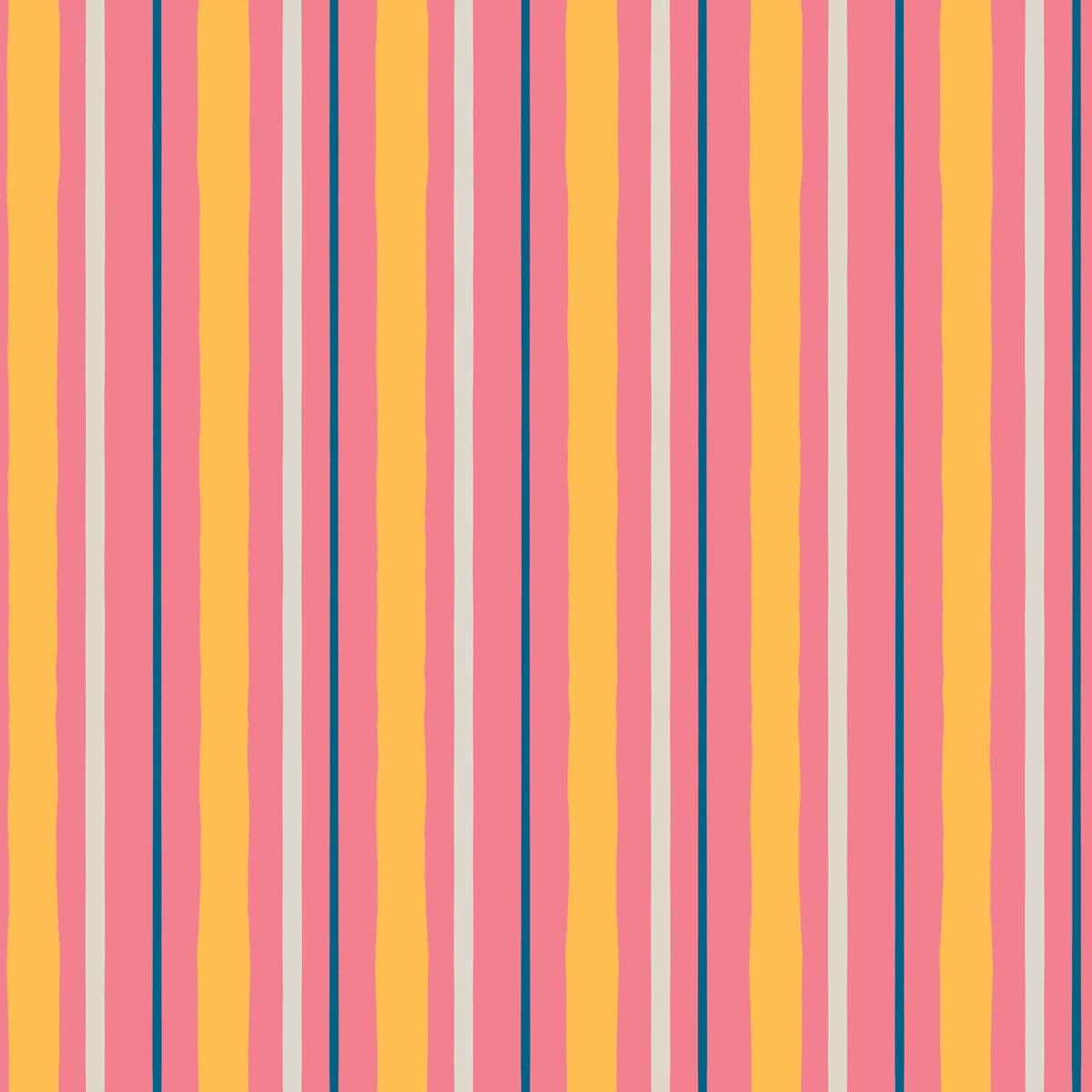 Kala Lines Orange Mural Wallpaper - pure wallpaper artwork
