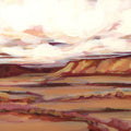 Mauve Mesa I Mural Wallpaper - pure wallpaper artwork