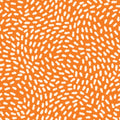 Petals on Orange Mural Wallpaper - pure wallpaper artwork