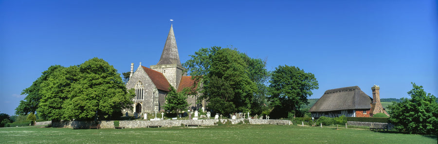 English Parish Mural Wallpaper