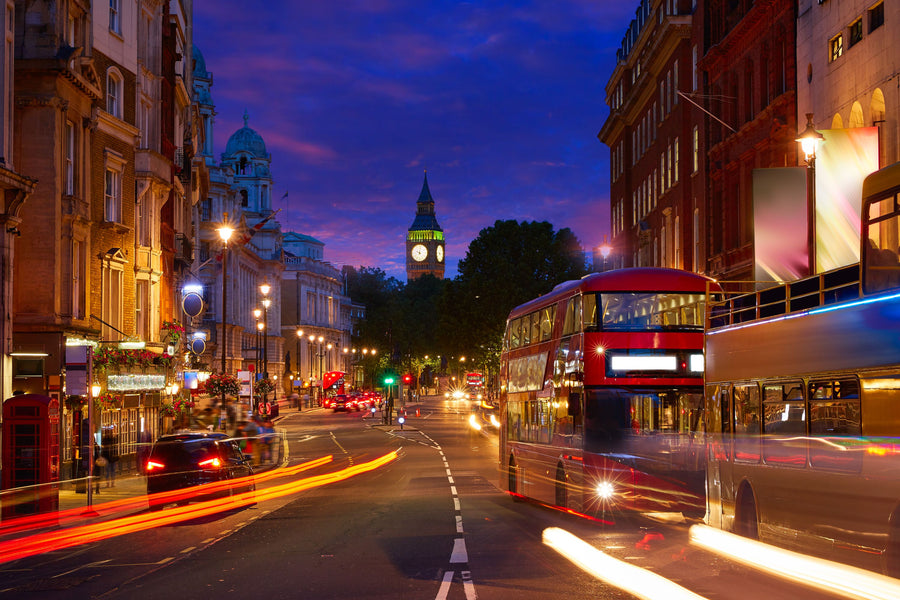 London Lights Mural Wallpaper