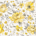 Sunny Flowers Mural Wallpaper - pure wallpaper artwork