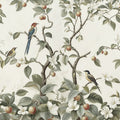 Bird Harmony, Cream Mural Wallpaper - pure wallpaper artwork