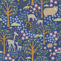 Forest Surprise, Blueberry Mural Wallpaper - pure wallpaper artwork