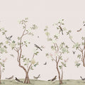 Peony Tree, Petal Pink Mural Wallpaper - pure wallpaper artwork