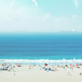 Copacabana Beach Mural Wallpaper - pure wallpaper artwork