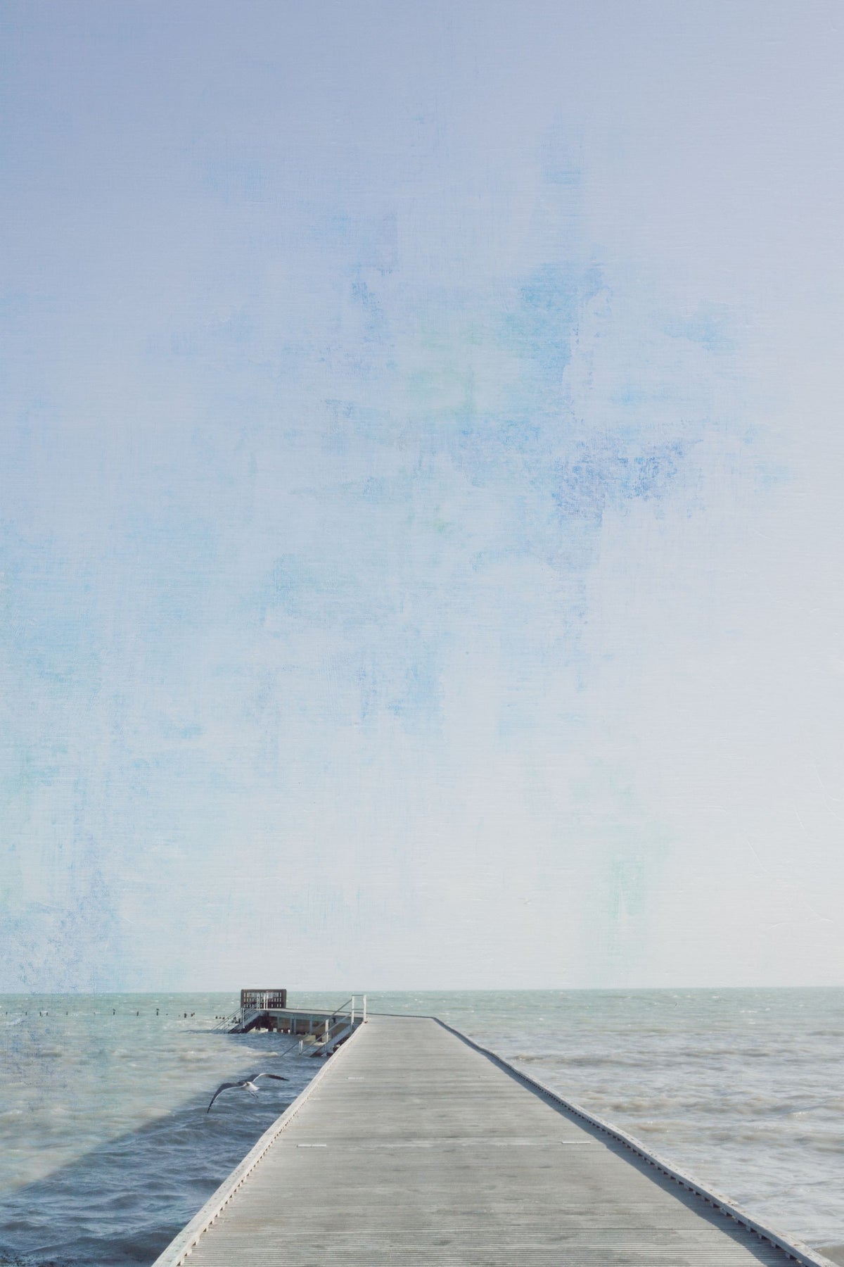 Pier V Mural Wallpaper - pure wallpaper artwork
