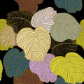 Funky Leaves Mural Wallpaper - pure wallpaper artwork