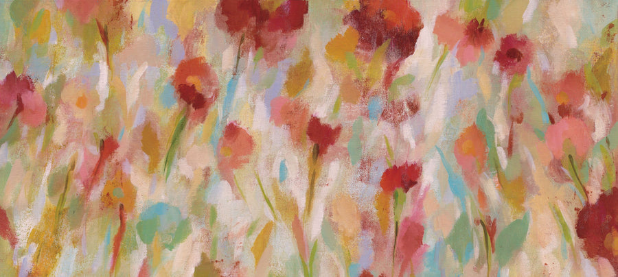 Breezy Floral I Mural Wallpaper