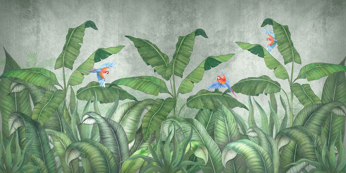 Rainforest Walk Mural Wallpaper - pure wallpaper artwork
