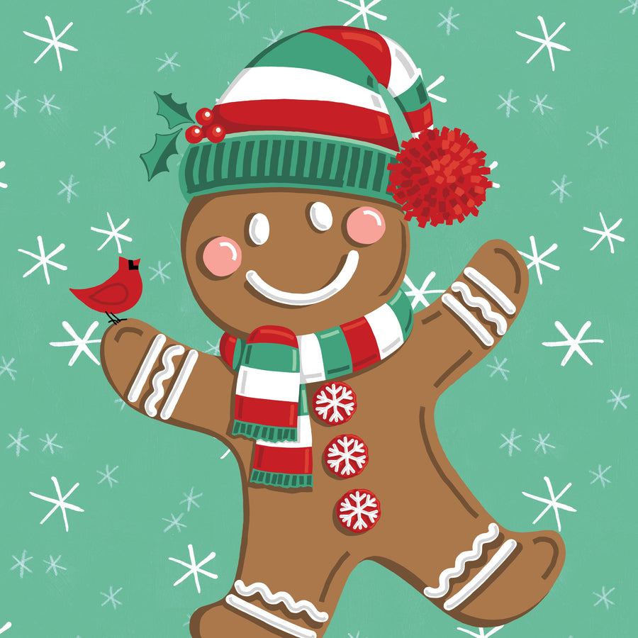 Festive Christmas II Mural Wallpaper
