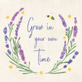Lavender Garden V Mural Wallpaper - pure wallpaper artwork