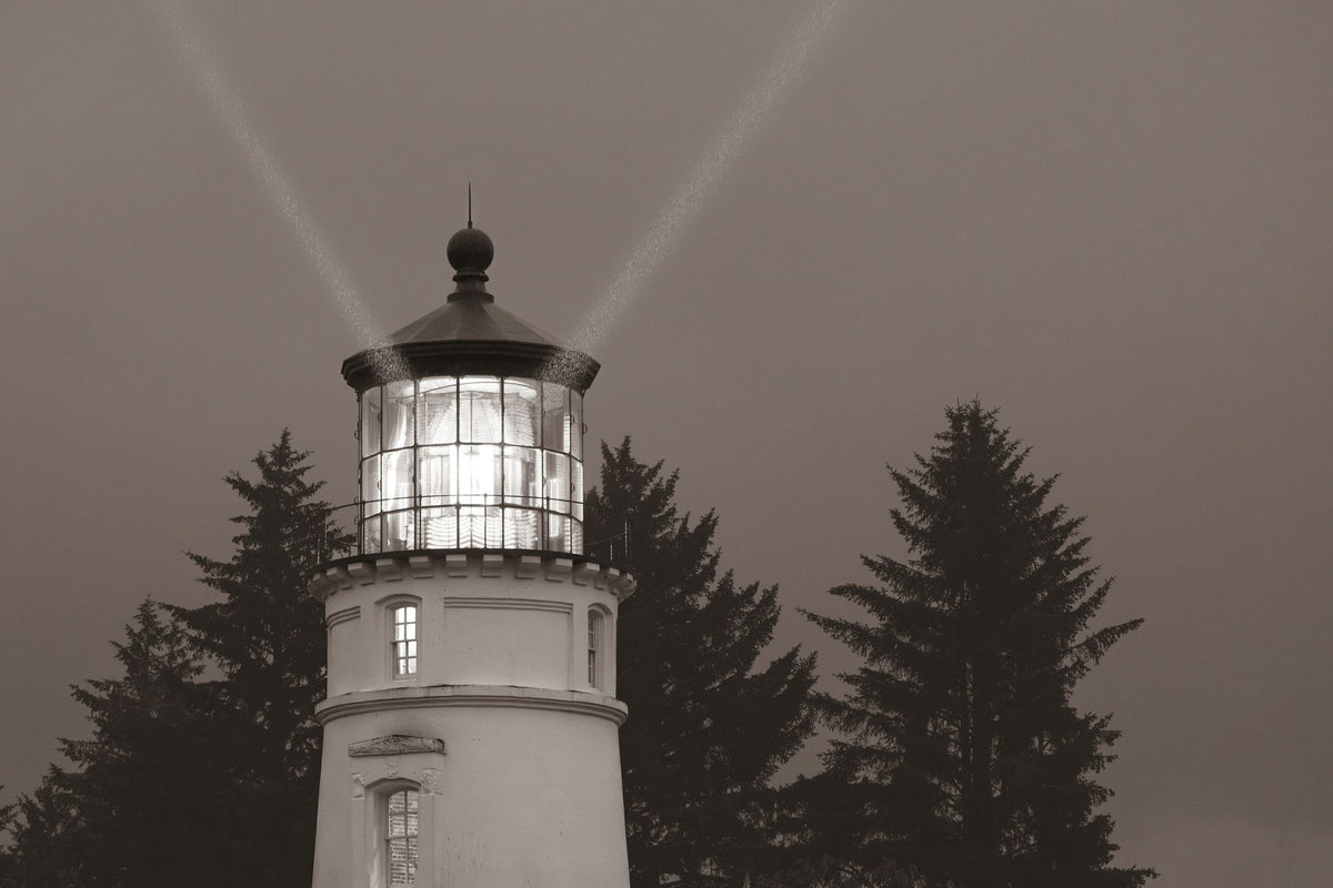 Oregon Coast Lighthouse Mural Wallpaper - pure wallpaper artwork