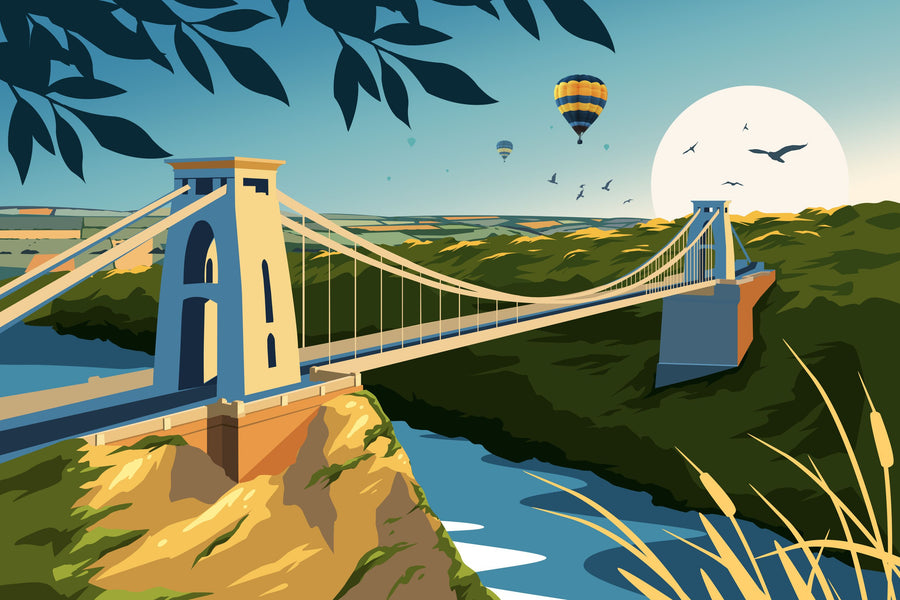 Travel Bristol Mural Wallpaper
