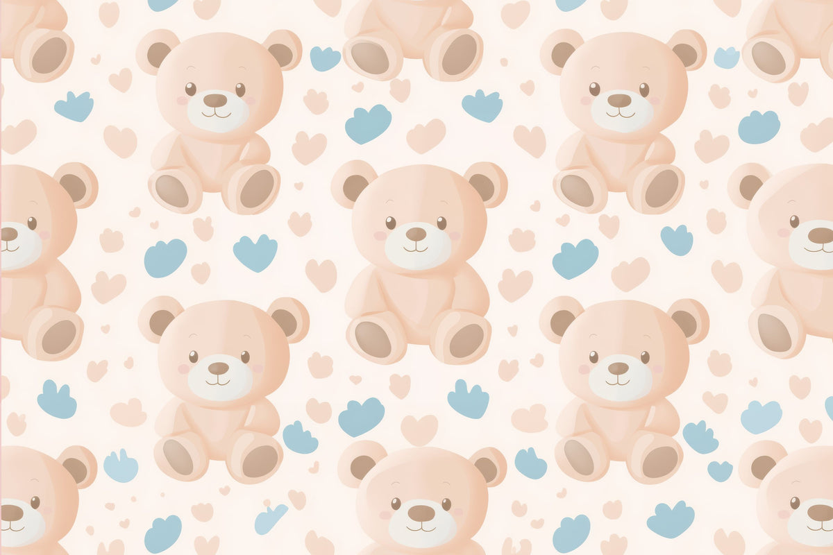 Teddy Bears Mural Wallpaper - pure wallpaper artwork