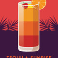 Tequila Sunrise Mural Wallpaper - pure wallpaper artwork